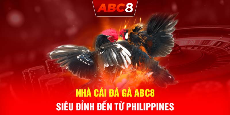 Nhà cái đá gà ABC8 siêu đỉnh đến từ Philippines 